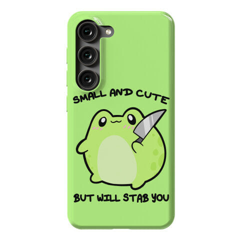 Small And Cute But Will Stab You Froggie Phone Case